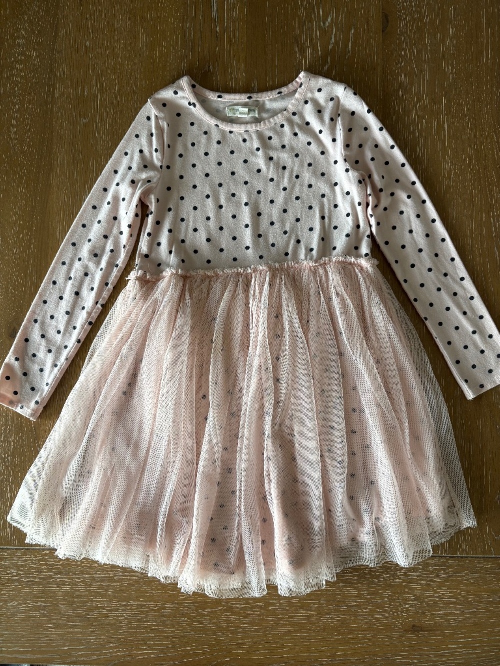 Tucker + Tate Girls Pink Polka Dot Dress